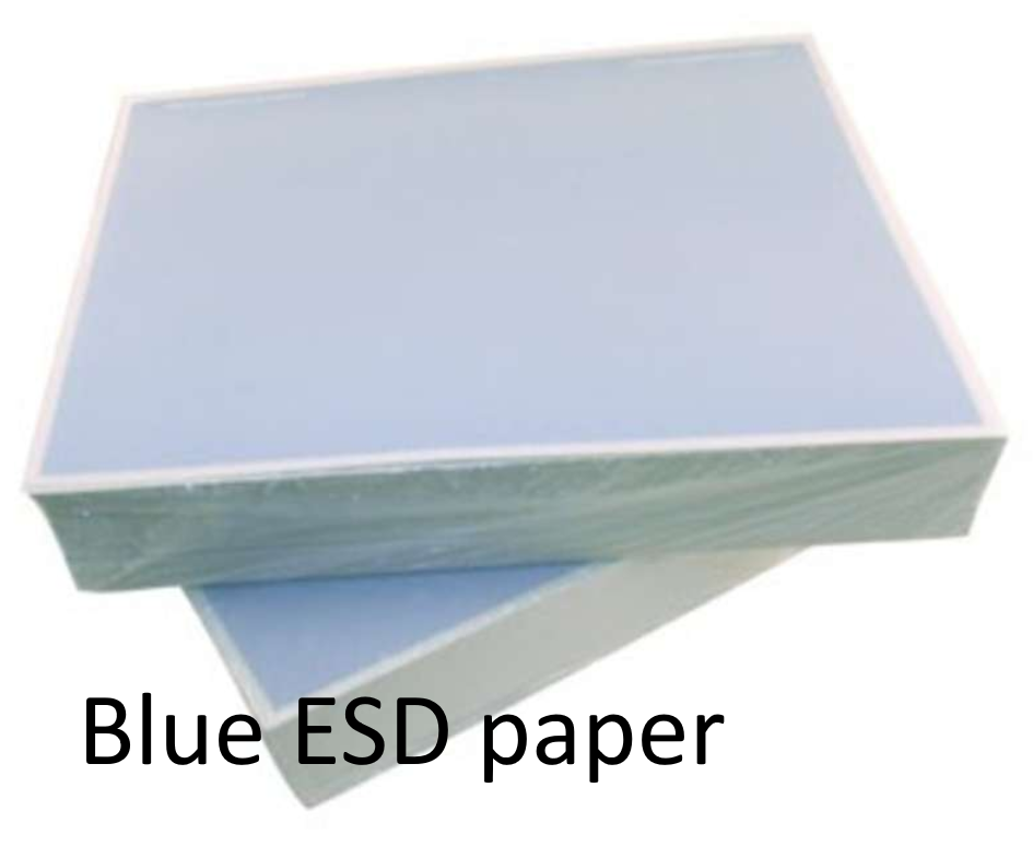 Image of Ream of Blue ESD Paper by ALX Technical