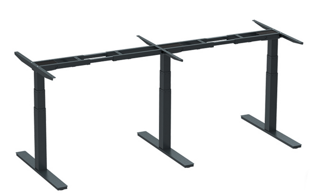 Image of height adjustable office desk frame by ALX Technical